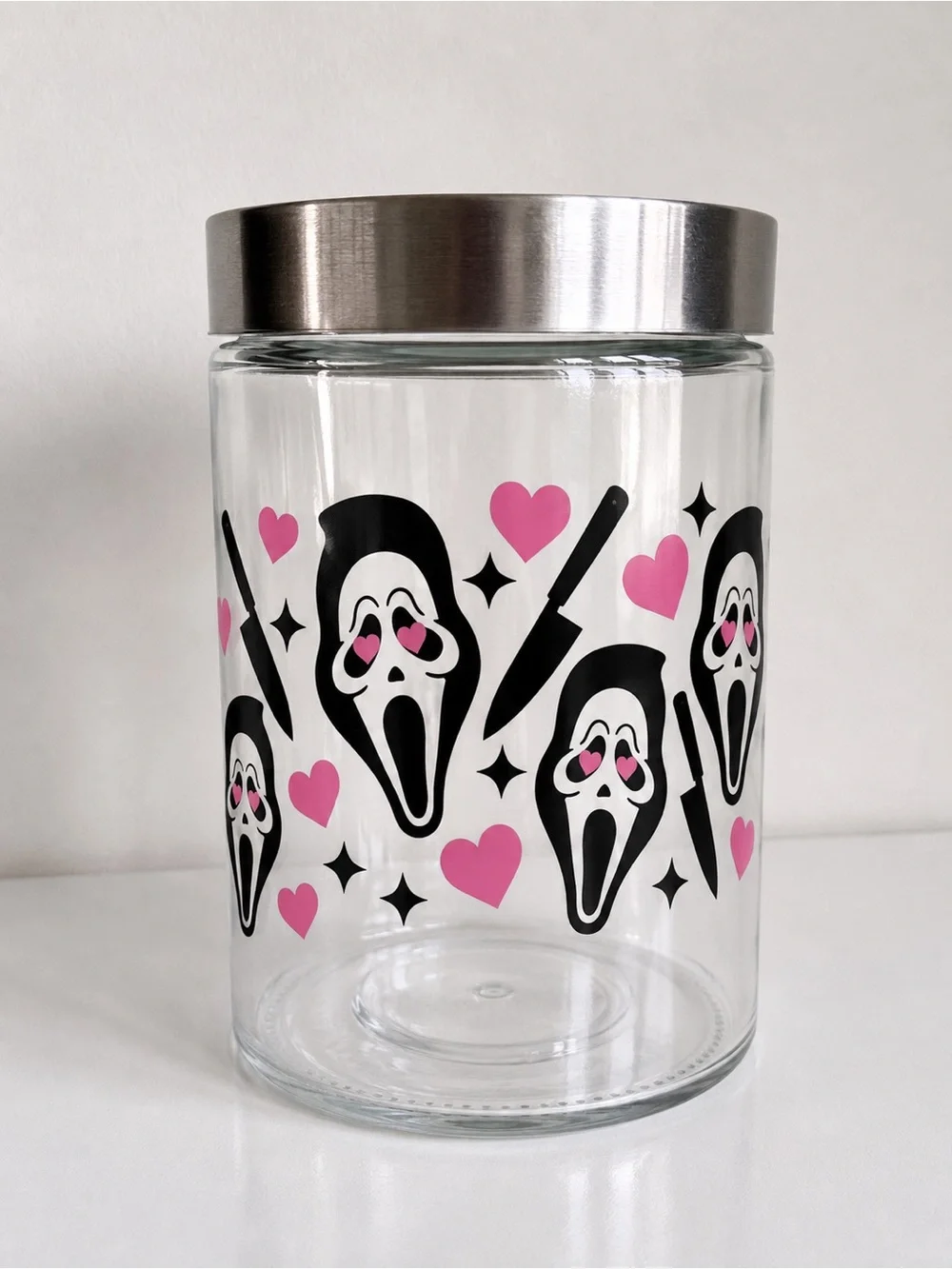 Cute squishy storage jar